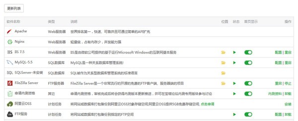 宝塔windows面板(宝塔面板) V7.1.0 官方安装版