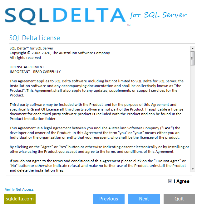 SQL Delta for SQL Server V6.5.11.2221 最新版