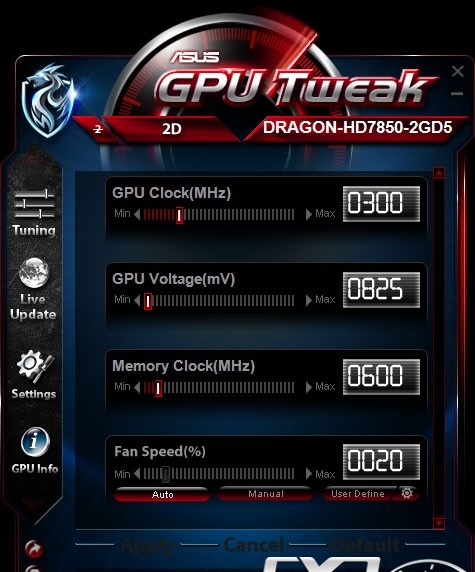 华硕显卡超频软件 V2.2.8.0 中文版