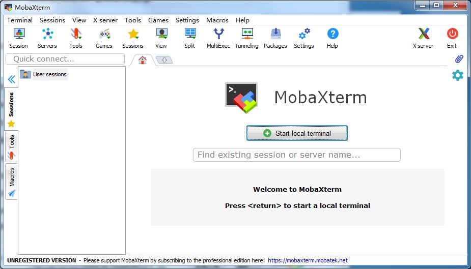 MobaXterm(远程终端软件) V20.1 英文安装版