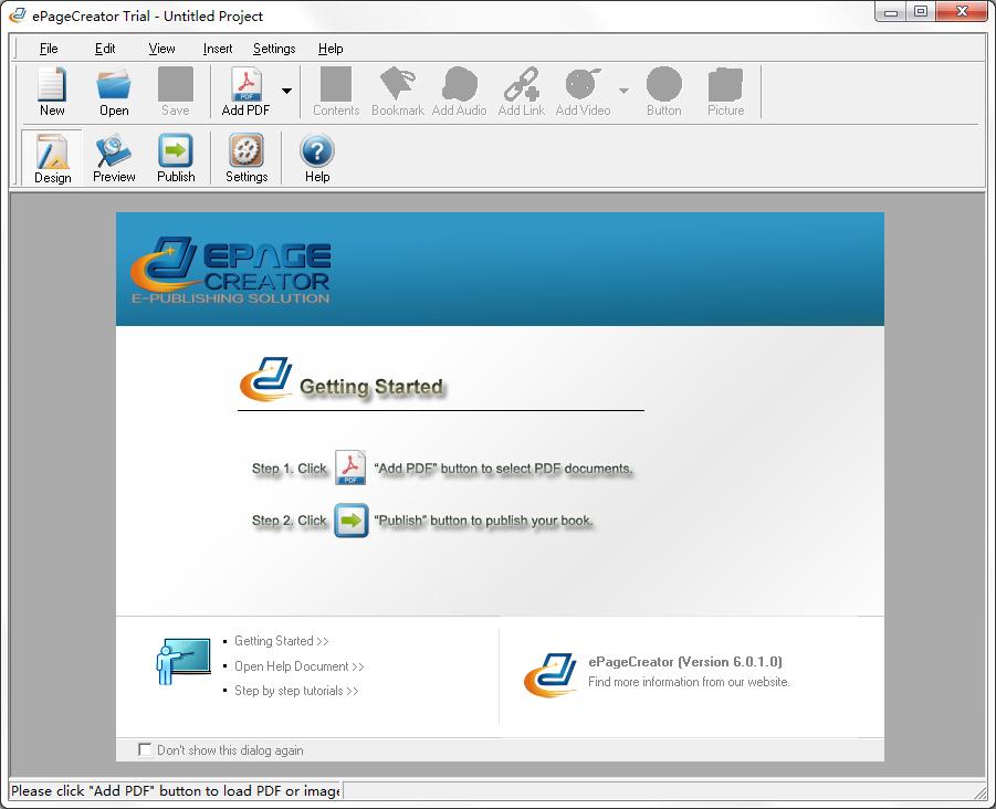 ePageCreator(电子杂志制作工具) V6.0.1.0 英文安装版