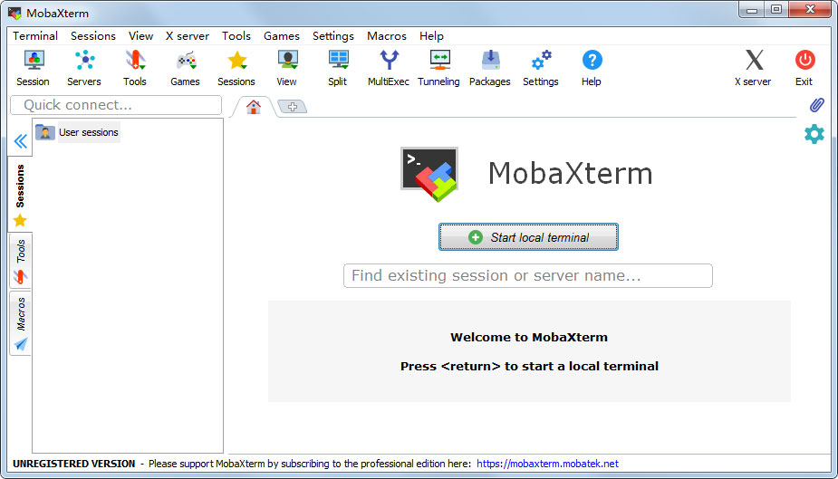 MobaXterm Pro(远程连接软件) V20.2 绿色英文版