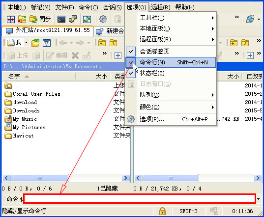 WinSCP(文件传输软件) V5.16.7 绿色英文版