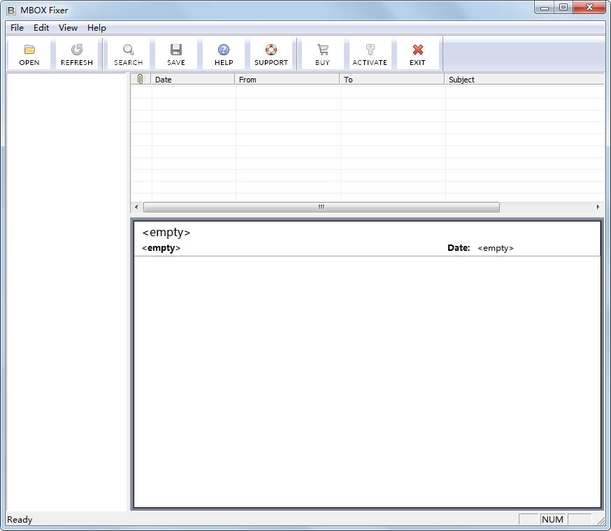 MBOX Fixer(MBOX文件修复工具) V6.0 绿色英文版