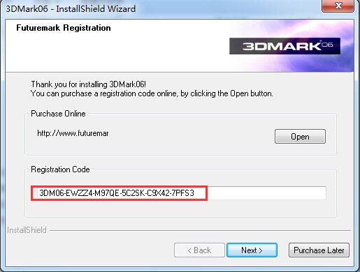 3DMark06(显卡测量工具) V1.2.0 英文安装版