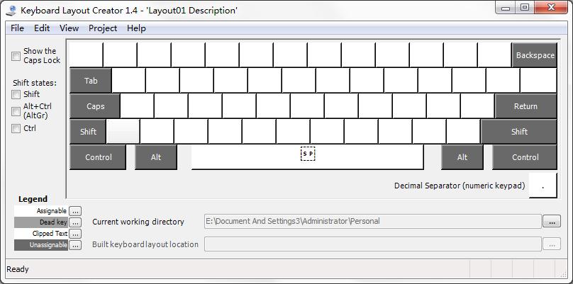 Keyboard Layout Creator(键盘布局工具) V1.4 英文安装版
