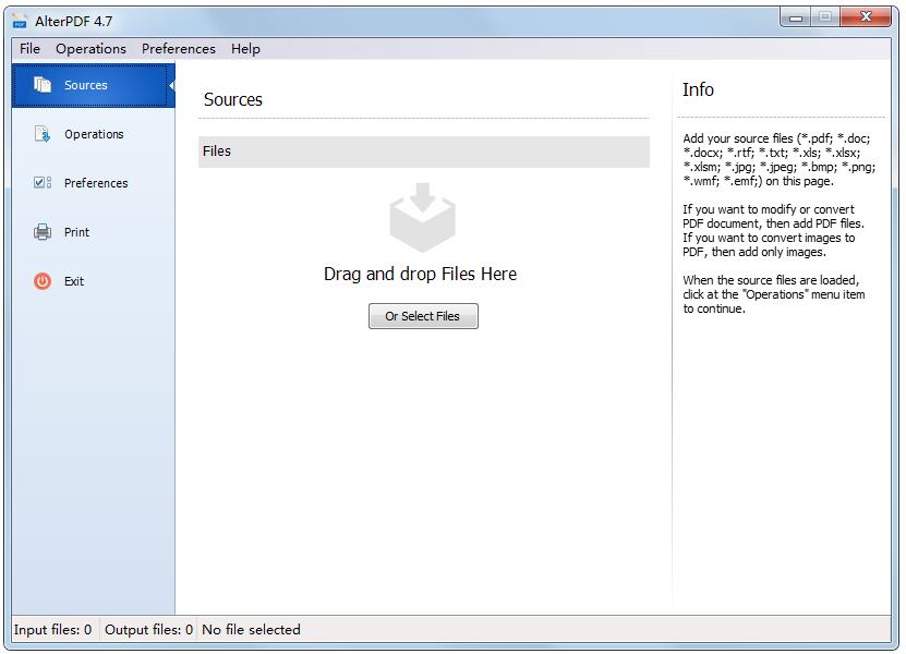 AlterPDF(PDF编辑软件) V4.7 英文安装版