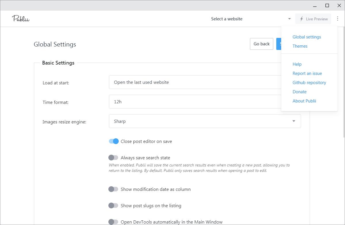 Publii V0.35.1 官方安装版
