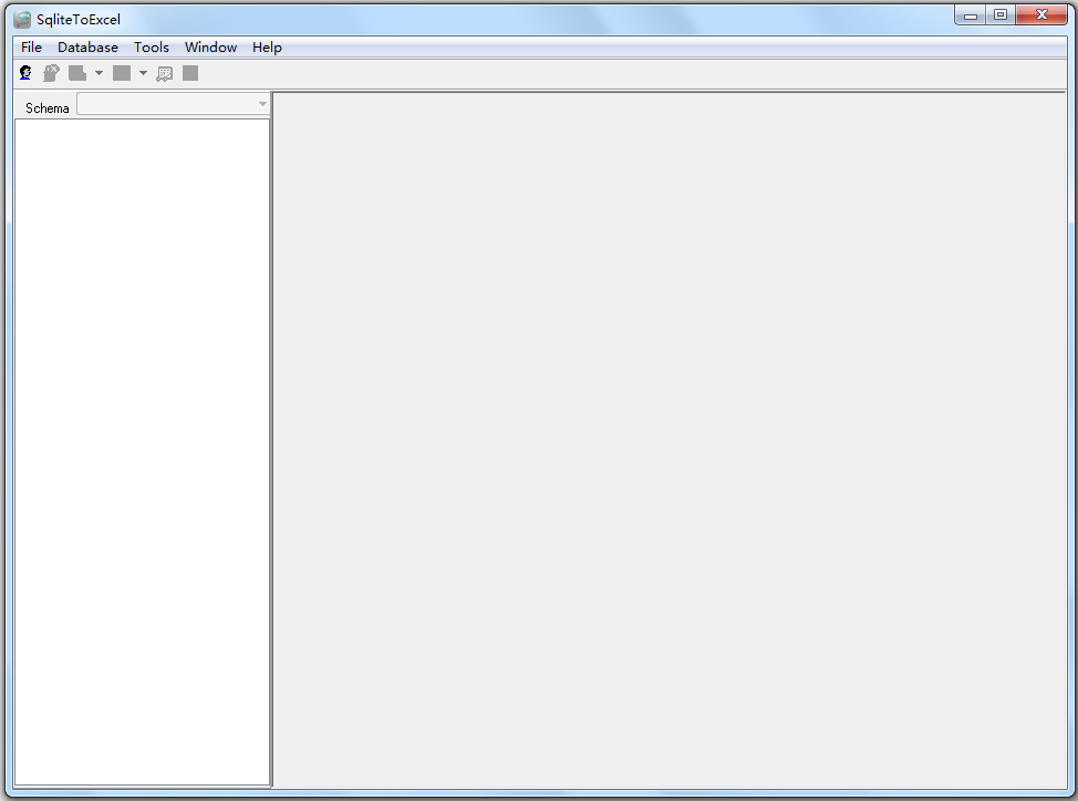 SqliteToExcel(Sqlite导出Excel工具) V2.2 英文版