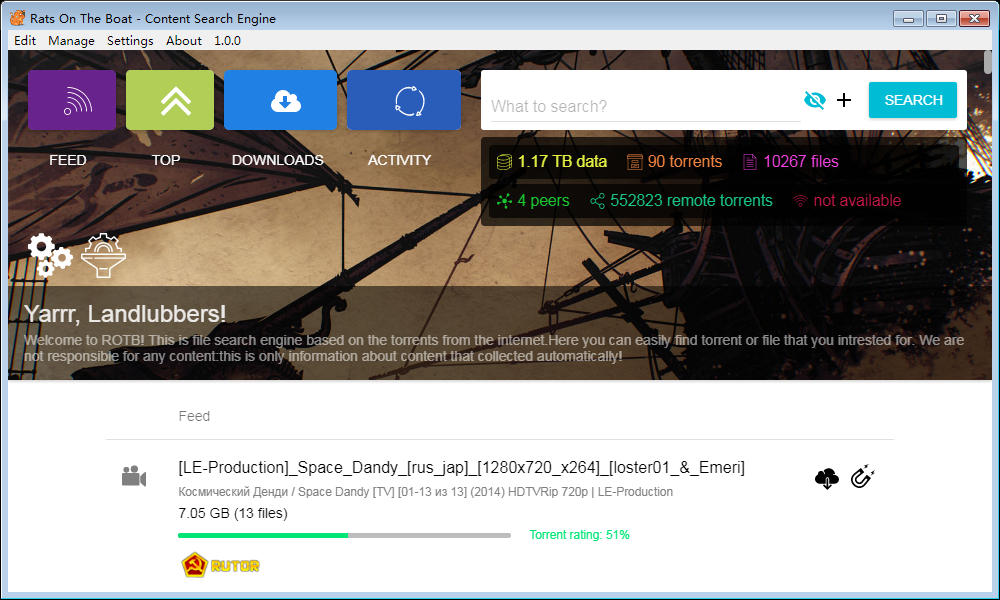 Rats on The Boat V1.0.0
