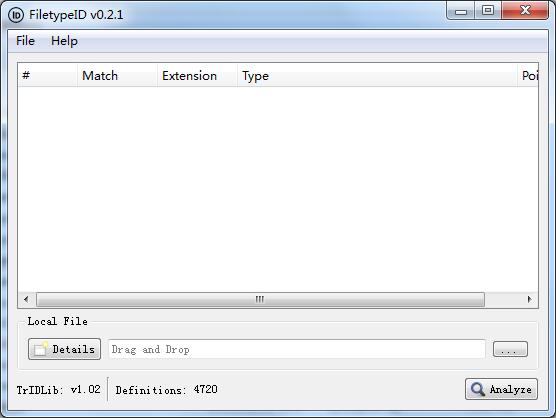 FiletypeID V0.2.1 绿色英文版