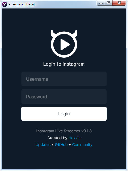 Streamon(流媒体直播工具) V0.1.3 英文安装版