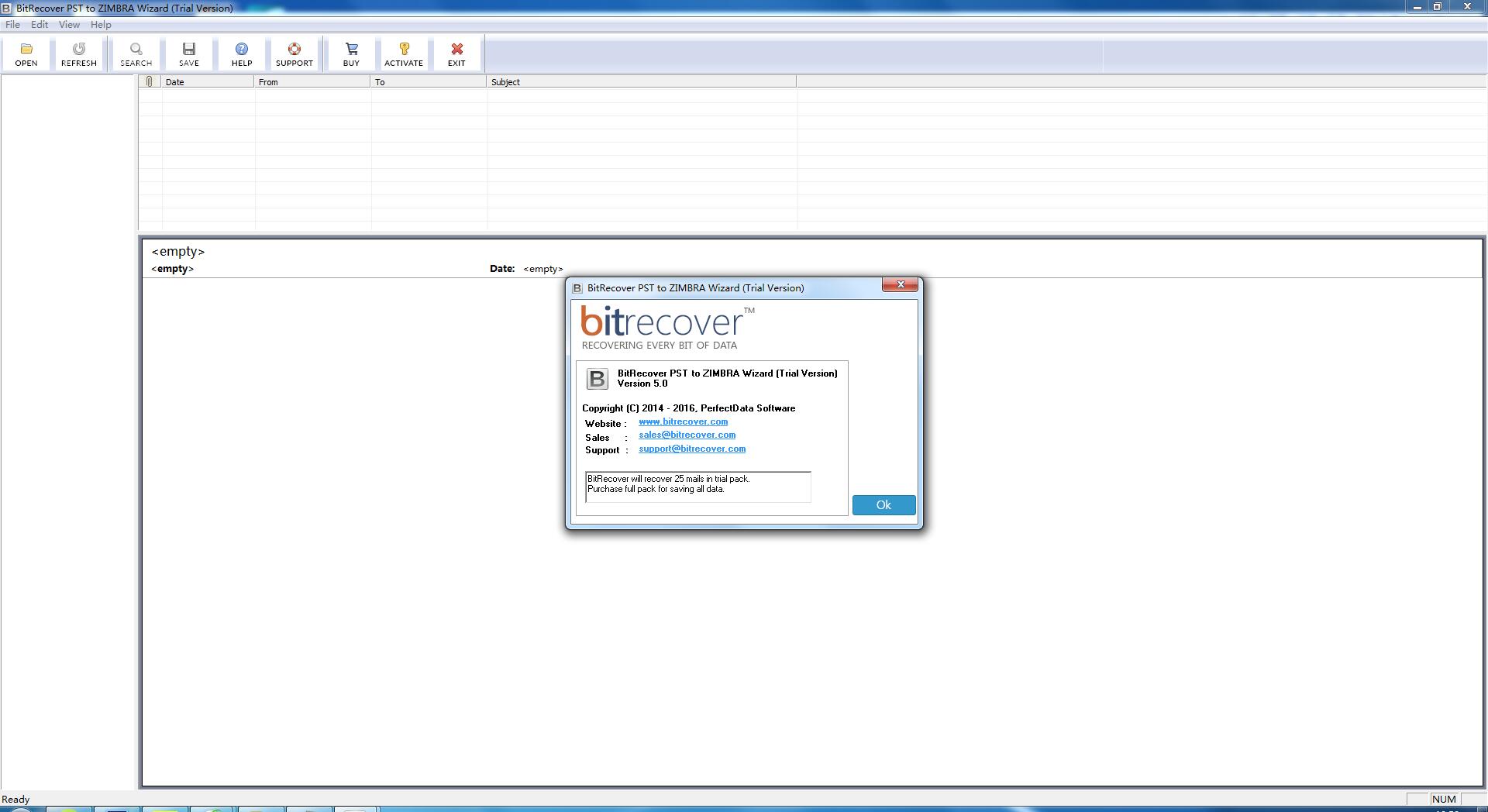 BitRecover PST to Zimbra Wizard V5.0 英文安装版