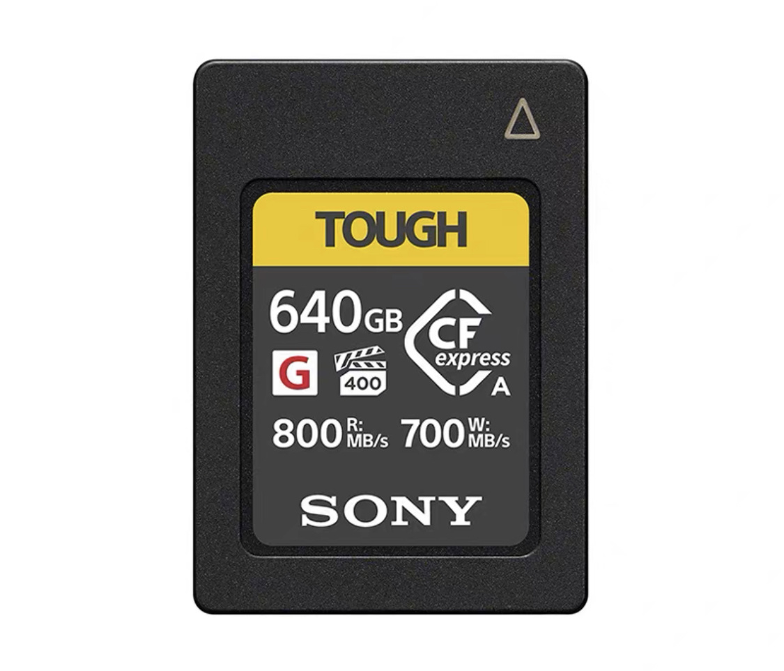 索尼新款 CFexpress Type A 存储卡上架：640GB 售价 8999 元