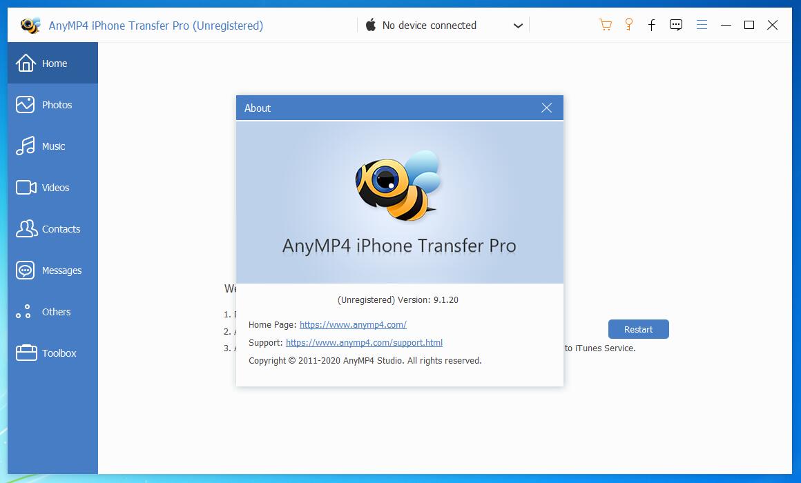 AnyMP4 iPhone Transfer Pro V9.1.20 多国语言安装版