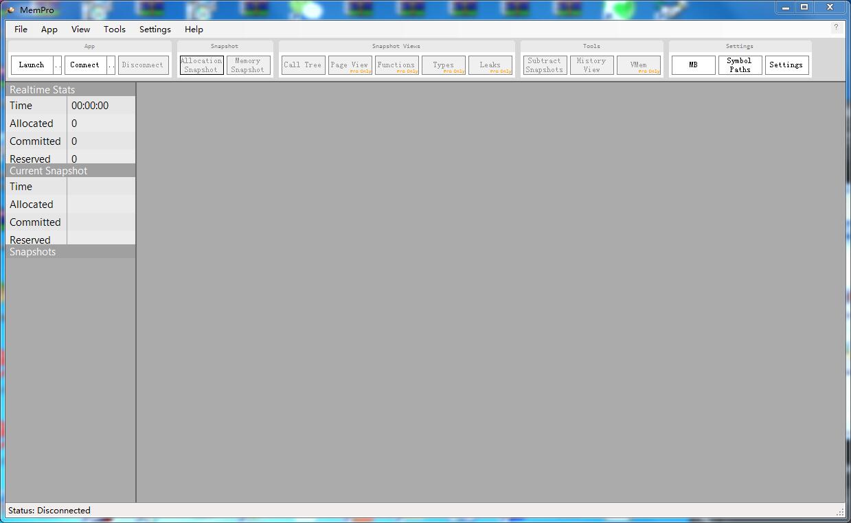 Puredev MemPro(内存分析工具) V1.6.0.0 英文安装版