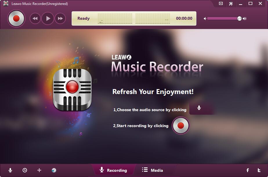 Leawo Music Recorder(电脑录音软件) V3.0.0.2 英文安装版