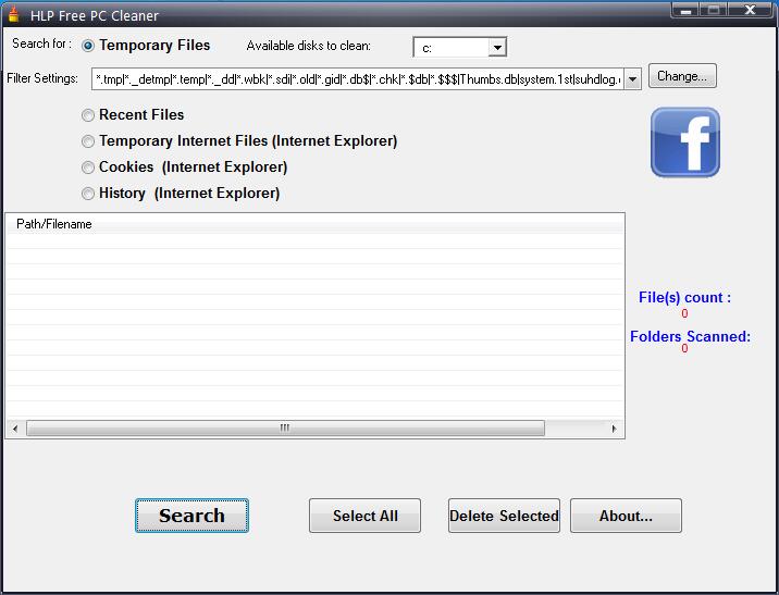 HLP Free PC Cleaner V1.5 英文安装版