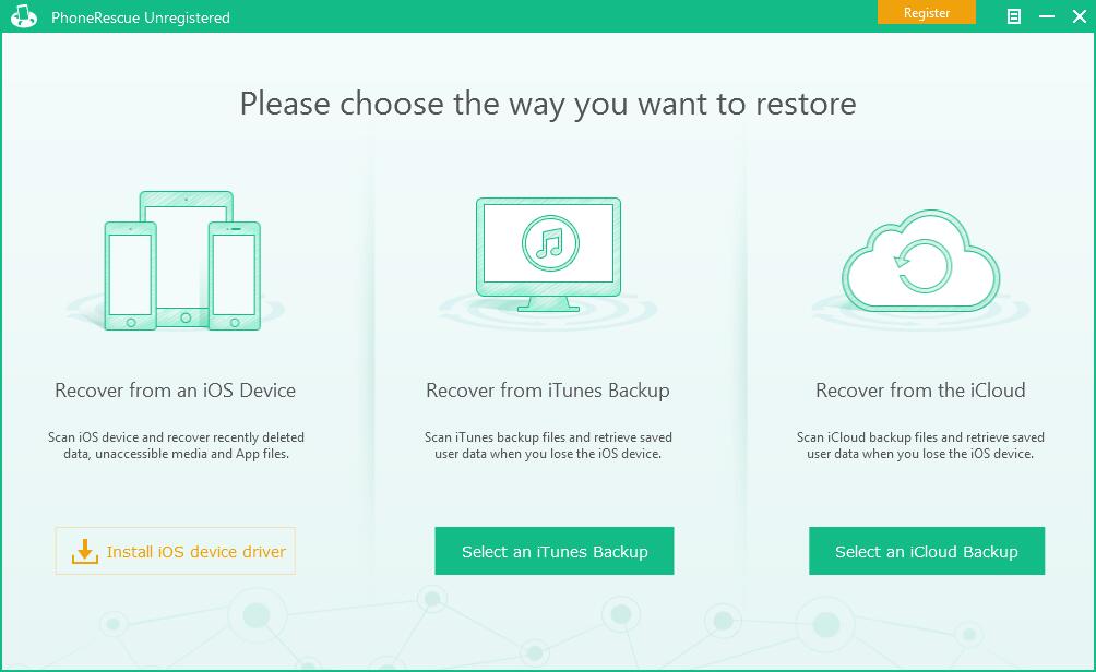 imobie phonerescue V1.7.8 英文安装版