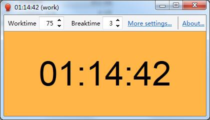 ReliakTimer(番茄工作法计时器) V1.0 绿色英文版