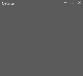 QStarter(快捷启动器) V1.0 绿色中文版