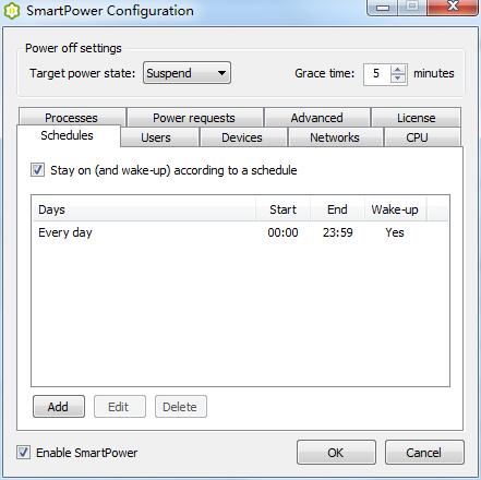 SmartPower(智能自动关机软件) V1.5.6 英文安装版