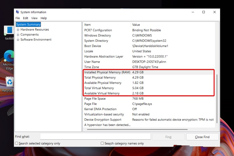如何在Windows11上检查RAM内存?Win11检查RAM内存方法