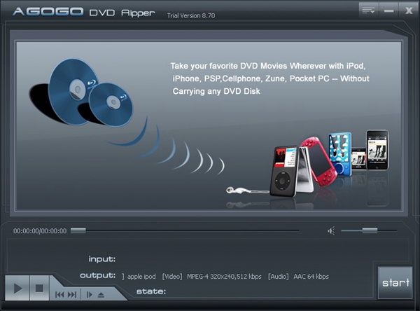 Agogo DVD Ripper(DVD转制工具) V8.70