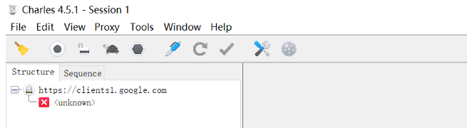 Win10环境charles抓包unknow问题的解决方法