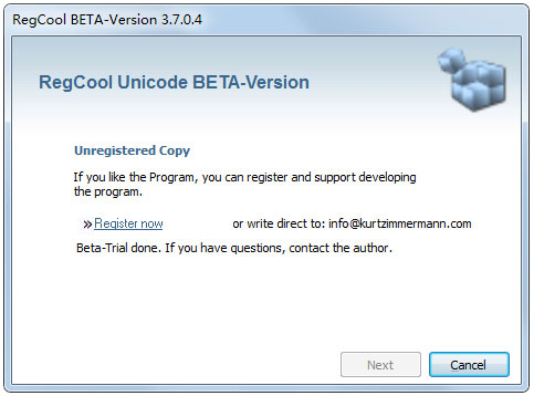 RegCool(高级注册表编辑器) V3.7.0.4 英文安装版