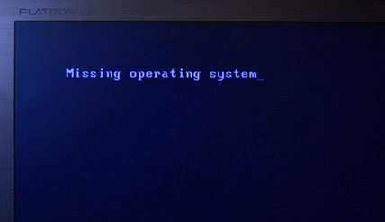 Win7旗舰版电脑开机显示missing operating system怎么解决？