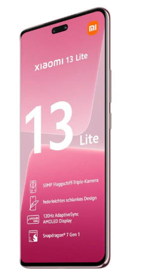 小米 13 Lite 海外发布:搭载高通骁龙 7 Gen 1, 499 欧元起