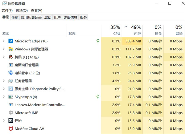 Win10专业版内存占用率太高怎么处理?
