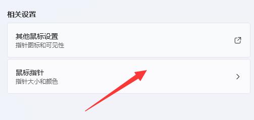 Win11系统鼠标设置位置介绍